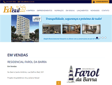 Tablet Screenshot of edisul.com.br